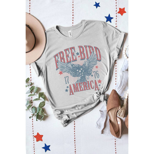 FREE BIRD WASHED GRAPHIC TEE
