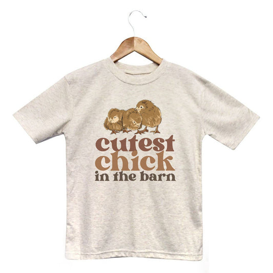Cutest Chick Country Farm Western Girl Clothing Kid Clothes