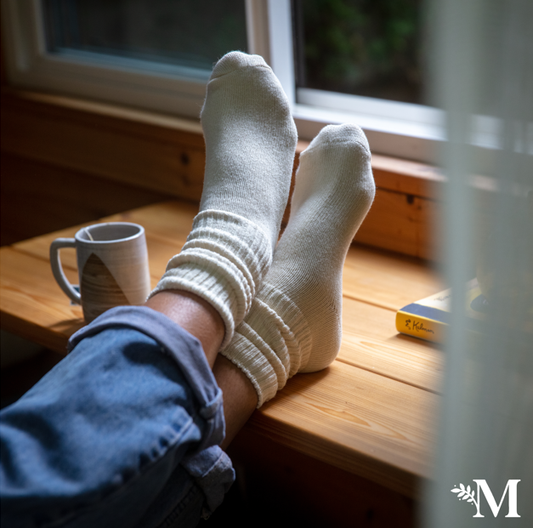 Organic Cotton Classic Crew Socks